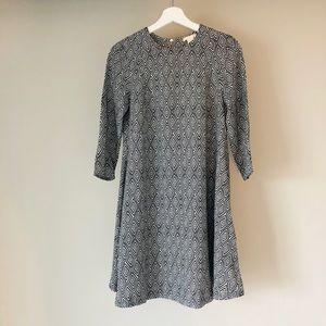 H&M black/white dress